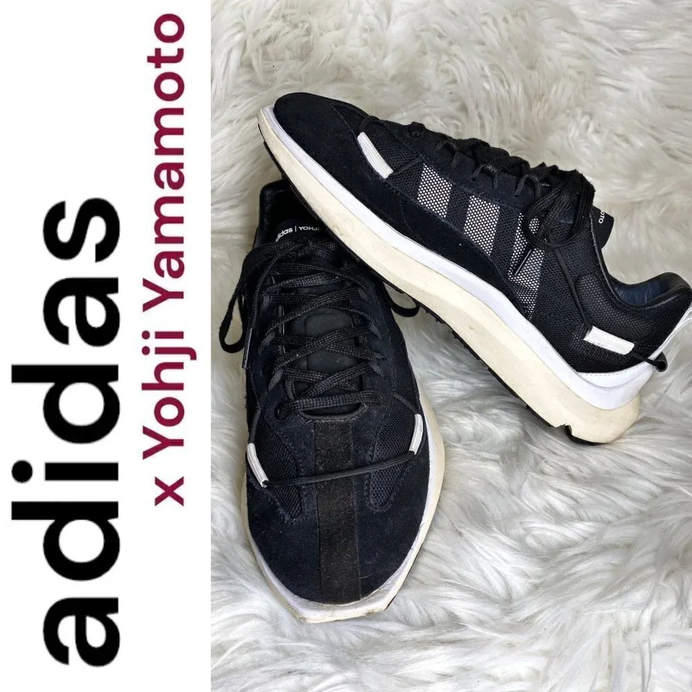 ADIDAS x YOHJI YAMAMOTO‎ Y-3 Shiku Run Chunky Sole Black, Men's Size 5